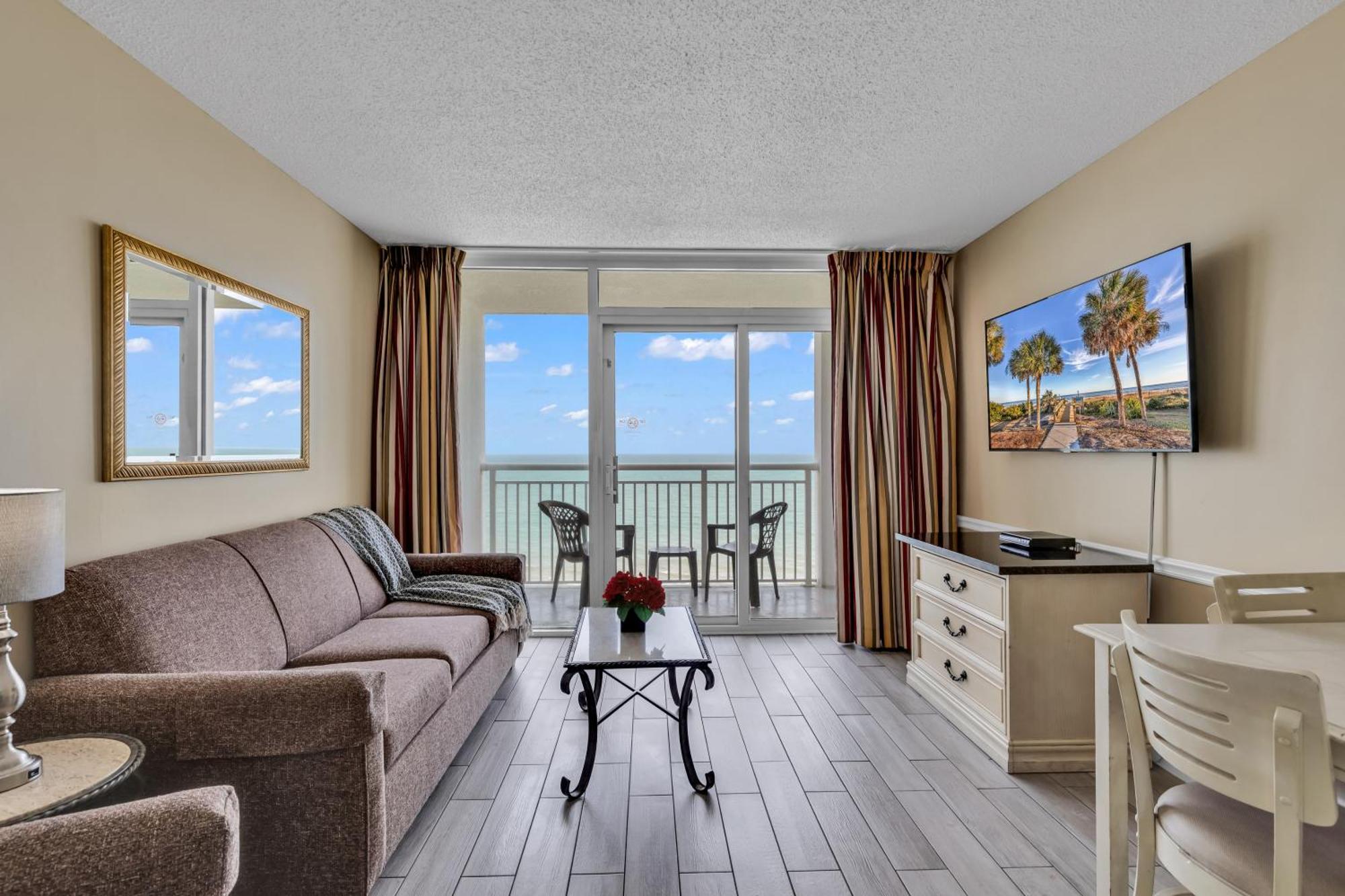 Oceanfront Condo Camelot By The Sea Myrtle Beach Eksteriør billede