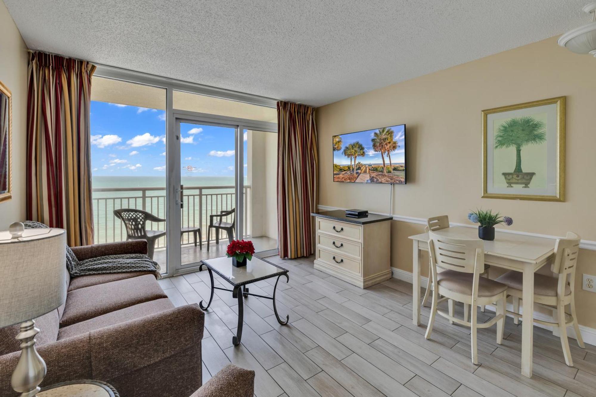 Oceanfront Condo Camelot By The Sea Myrtle Beach Eksteriør billede